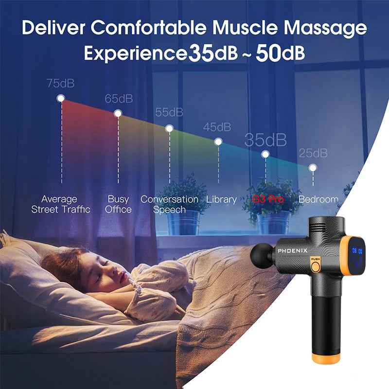 Pistolet de Massage Ultime- Douleurs Musculaires & Détente