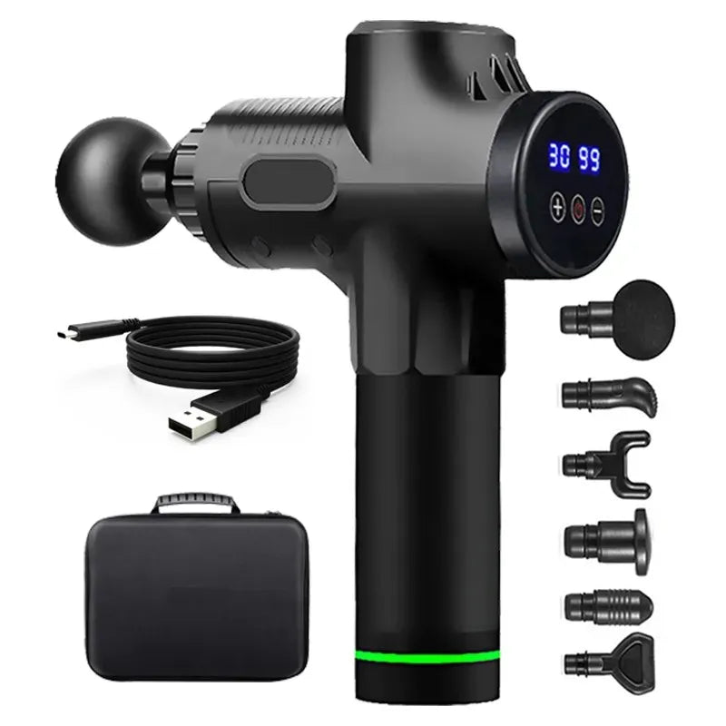 Pistolet de Massage Musculaires Professionnel- Récupération et Détente