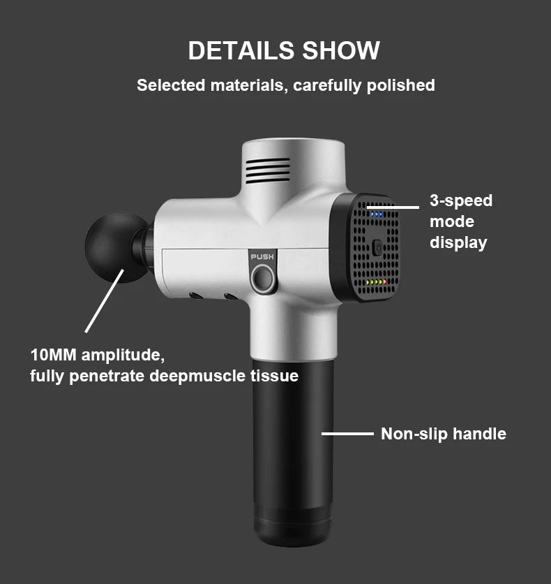 Pistolet de Massage Ultime- Douleurs Musculaires & Détente