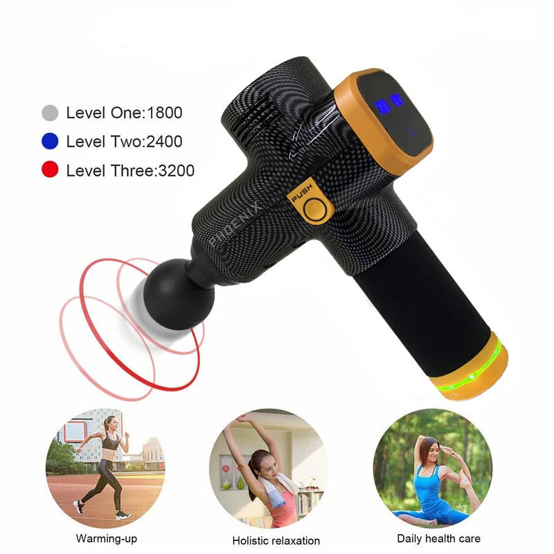 Pistolet de Massage Ultime- Douleurs Musculaires & Détente